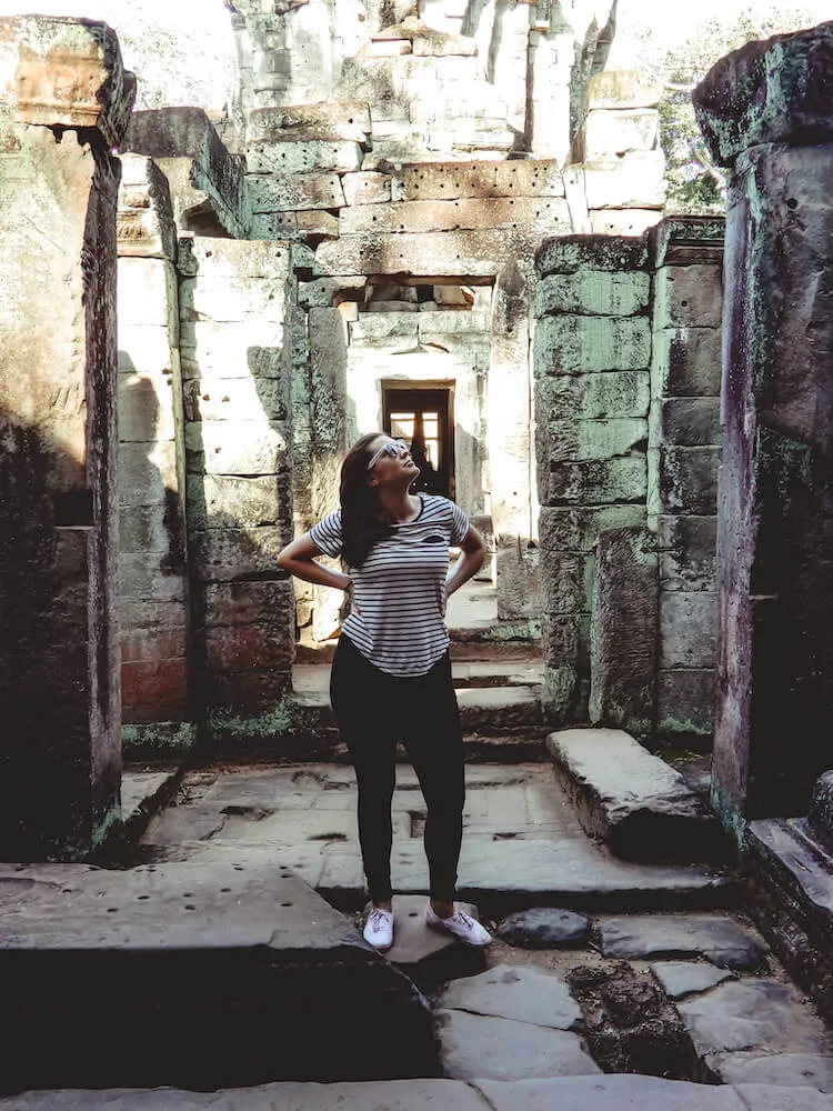 Kat at Ankor Wat