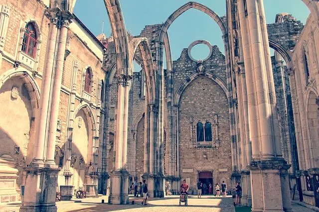 Ruins in Lisbon