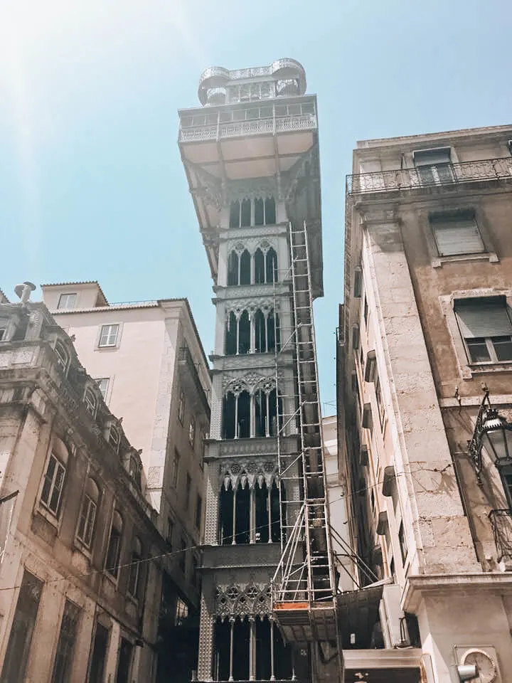 Santa Justa Lift- Things to do in Lisbon