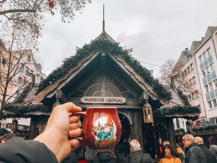 Alter Market with a gnome Christmas mug
