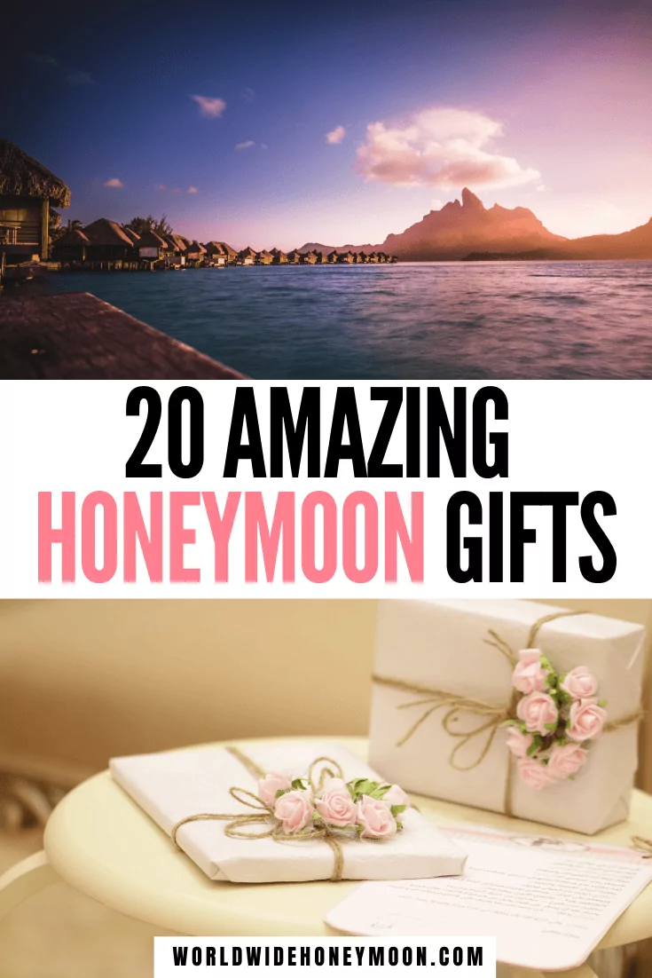 From honeymoon fund ideas to gifts for the honeymoon, these are the perfect wedding registry gifts | Wedding Gift Ideas | Honeymoon Gift Ideas For Couple | Wedding Gift Ideas for Bride and Groom | Wedding Gifts | Wedding Registry Ideas Unique | Wedding Registry Must Haves | Honeyfund #weddingregistry #honeymoonfund #honeyfund #honeymoongiftideas
