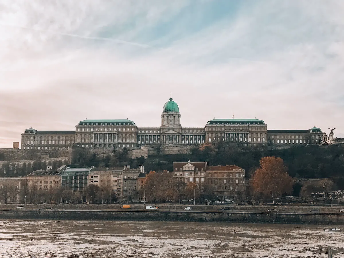 Buda Castle overlooking the Danube