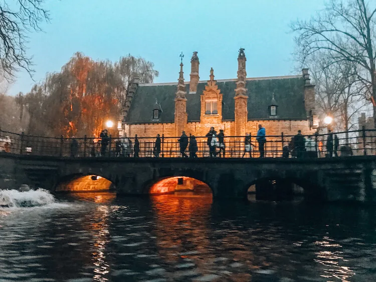 Canals and bridges in Bruges Belgium-Things to see in Bruges
