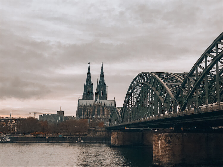 Cologne Cathedral across the Rhine