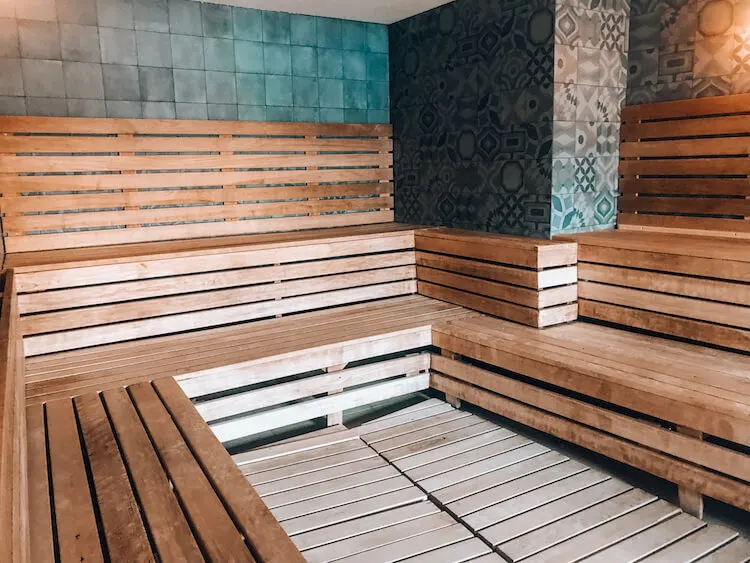 Sauna at Rudas Baths