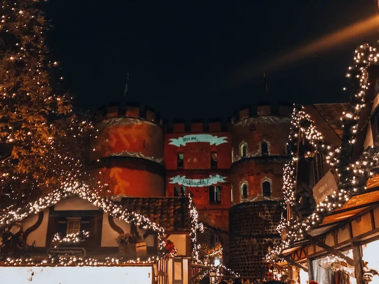 Village of Saint Nicholas Christmas Market in Cologne