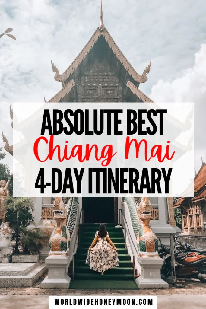 This is how to spend 4 Days in Chiang Mai | What to do in Chiang Mai | Chiang Mai in 4 Days | Chiang Mai Thailand | Change Mai Thailand Things to do | Chiang Mai Food | Chiang Mai Thailand Photography | Chiang Mai Travel | Chiang Mai Day Trips | 4 Days in Chiang Mai Itinerary | Chiang Mai Thailand Photography | Chiang Mai Thailand Itinerary | 4 Day Itinerary Chiang Mai Thailand