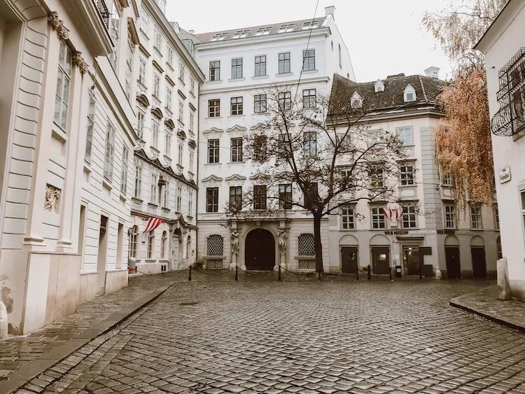 Beautiful streets of Vienna