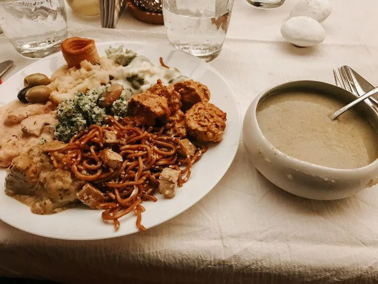 Buffet meal from Rosenoble- Where to Eat in Antwerp