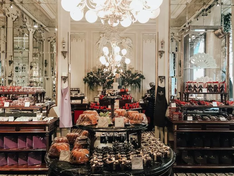 Cafe Demel dessert shop in Vienna