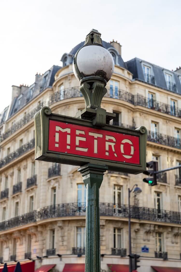 Paris Metro Station