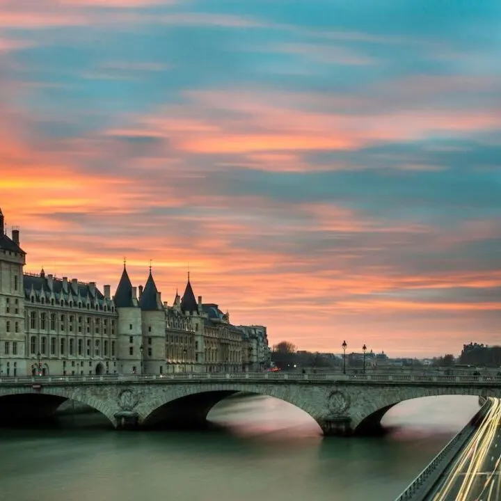 Paris in a Day | 1 Day in Paris | Paris Itinerary | Sunset over Paris and the Seine River