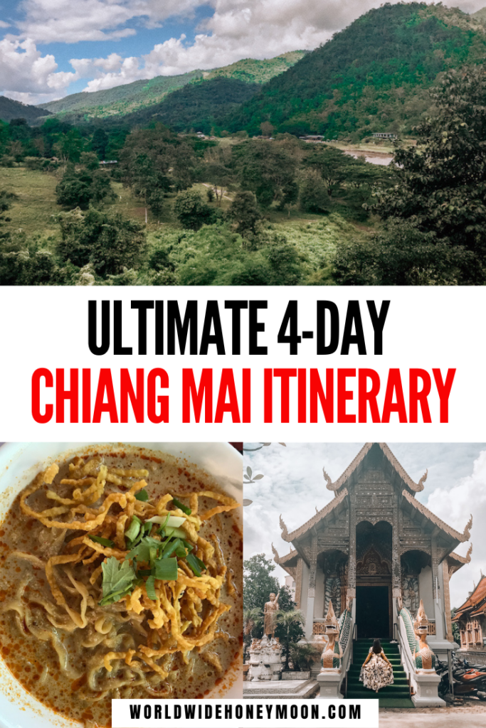 This is how to spend 4 Days in Chiang Mai | What to do in Chiang Mai | Chiang Mai in 4 Days | Chiang Mai Thailand | Change Mai Thailand Things to do | Chiang Mai Food | Chiang Mai Thailand Photography | Chiang Mai Travel | Chiang Mai Day Trips | 4 Days in Chiang Mai Itinerary | Chiang Mai Thailand Photography | Chiang Mai Thailand Itinerary | 4 Day Itinerary Chiang Mai Thailand 
