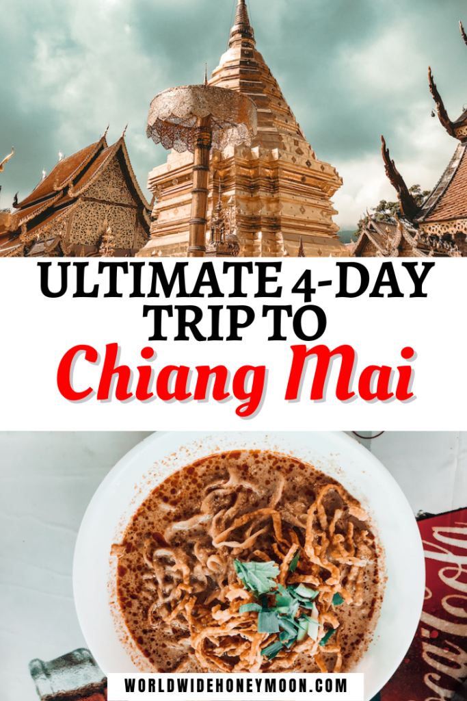 This is how to spend 4 Days in Chiang Mai | What to do in Chiang Mai | Chiang Mai in 4 Days | Chiang Mai Thailand | Change Mai Thailand Things to do | Chiang Mai Food | Chiang Mai Thailand Photography | Chiang Mai Travel | Chiang Mai Day Trips | 4 Days in Chiang Mai Itinerary | Chiang Mai Thailand Photography | Chiang Mai Thailand Itinerary | 4 Day Itinerary Chiang Mai Thailand