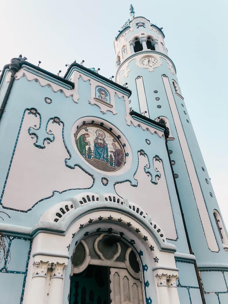 Blue Church in Bratislava