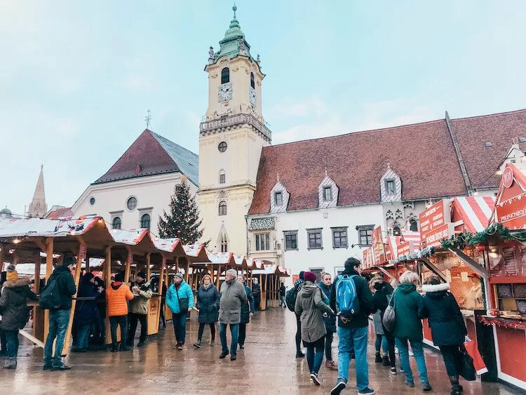 Bratislava Main Square- Bratislava in One Day