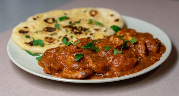 Chicken tikka masala- recipes for staycation ideas for couples