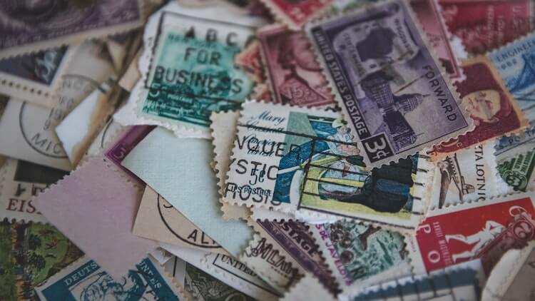 Old stamps- Make a Scrapbook