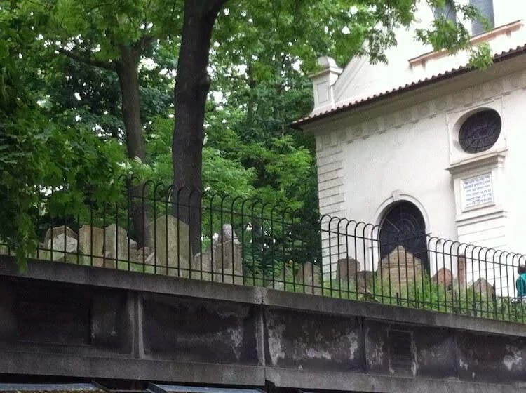 Prague Jewish Cemetery in the Old Jewish Quarter