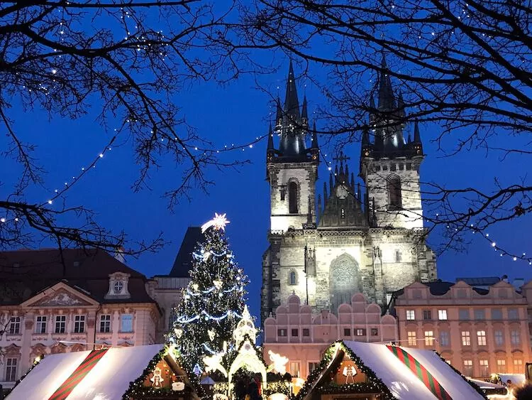 Prague Old Town Square Christmas Market