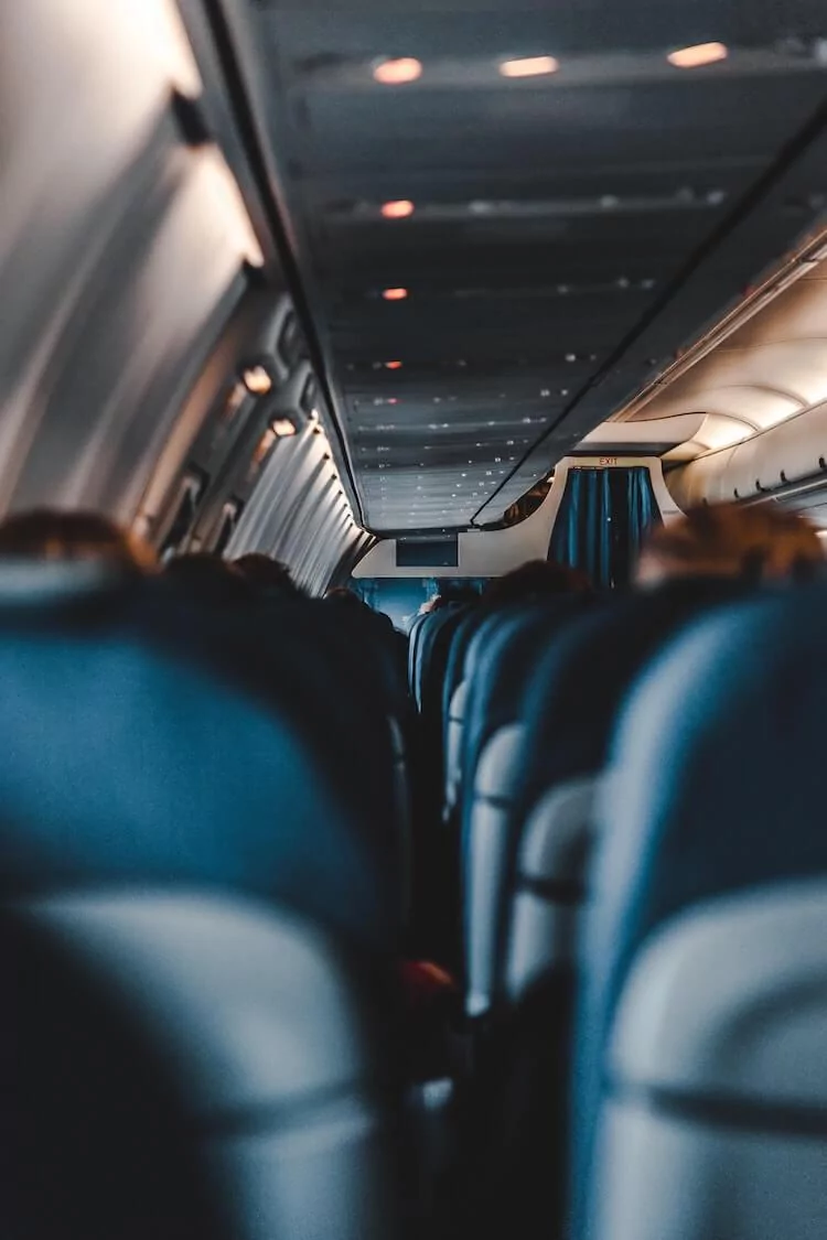 inside of plane