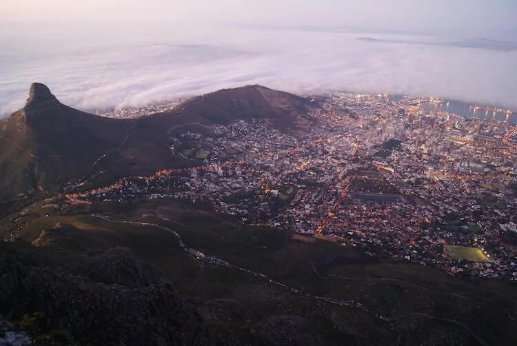 Cape Town and Lion's Head