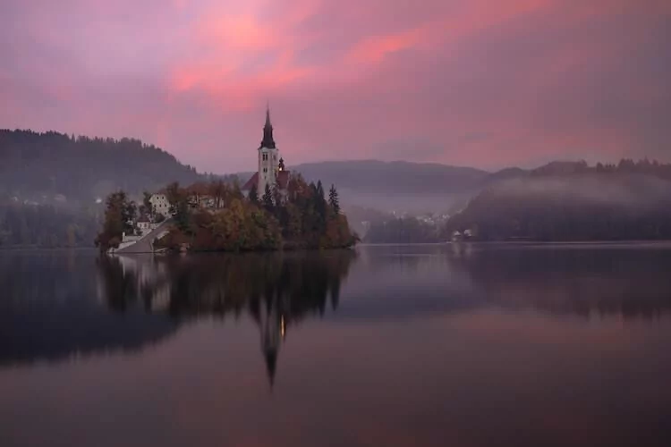 Lake Bled in Slovenia