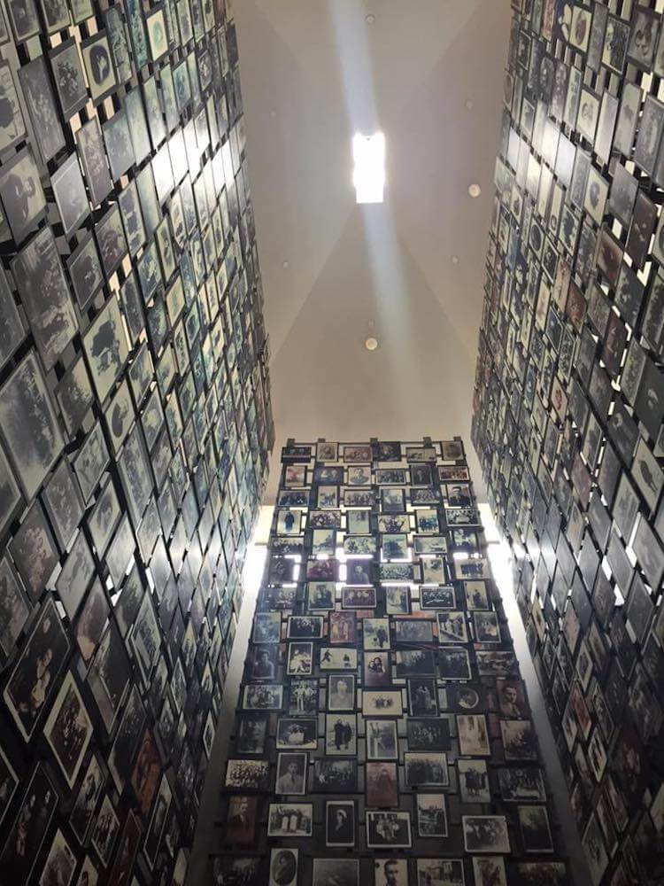 Photos at the Holocaust Memorial Museum in DC