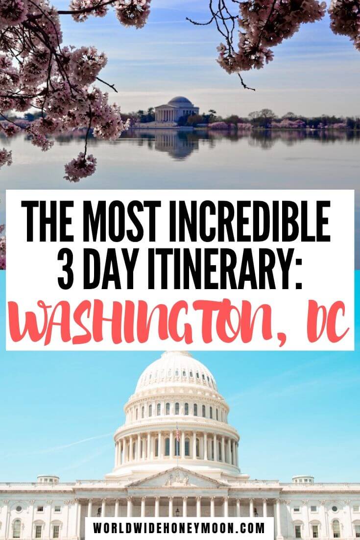 3 Days in DC | 3 Days in Washington DC Itinerary | 3 Days in Washington DC Travel Guide | Washington DC Things to do in 3 Days | Things to do in Washington DC | Washington DC Itinerary | Washington DC Itinerary First Time | Washington DC 3 Day Itinerary | Washington DC Travel Guide | Washington DC Travel Tips | Washington DC Travel Outfit | Washington DC First Time | First Time in DC | First Time in Washington DC | #washingtondc #dctravel #usatravel #couplestravel