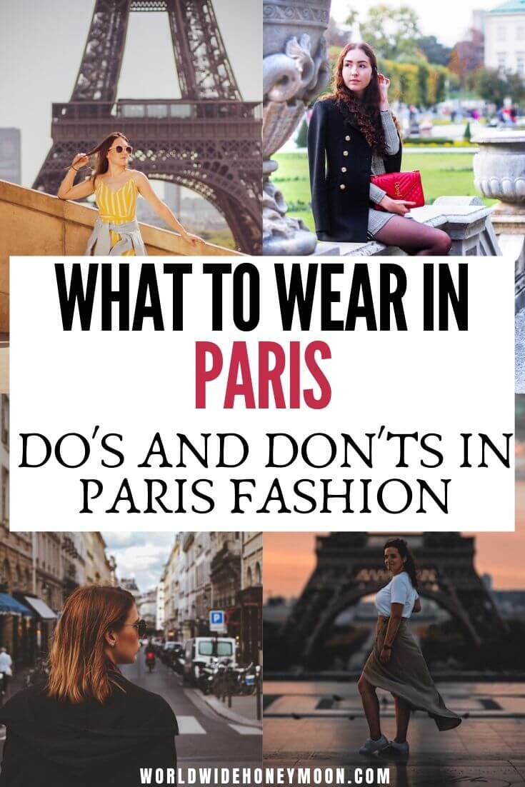 What to Wear in Paris | What to Wear in Paris in Spring | What to Wear in Paris in Summer | What to Wear in Paris in Fall | What to Wear in Paris in Winter | What to Wear in Paris Summer Outfits | Paris Outfit Ideas | Paris Fashion | Paris Packing List | Paris Packing List Summer | Paris Packing List Winter | Paris Packing List Fall | Paris Packing List Spring | What Not to Wear in Paris | Packing for Paris #parispackinglist #whatnottowear #parisfrance #parisfashion