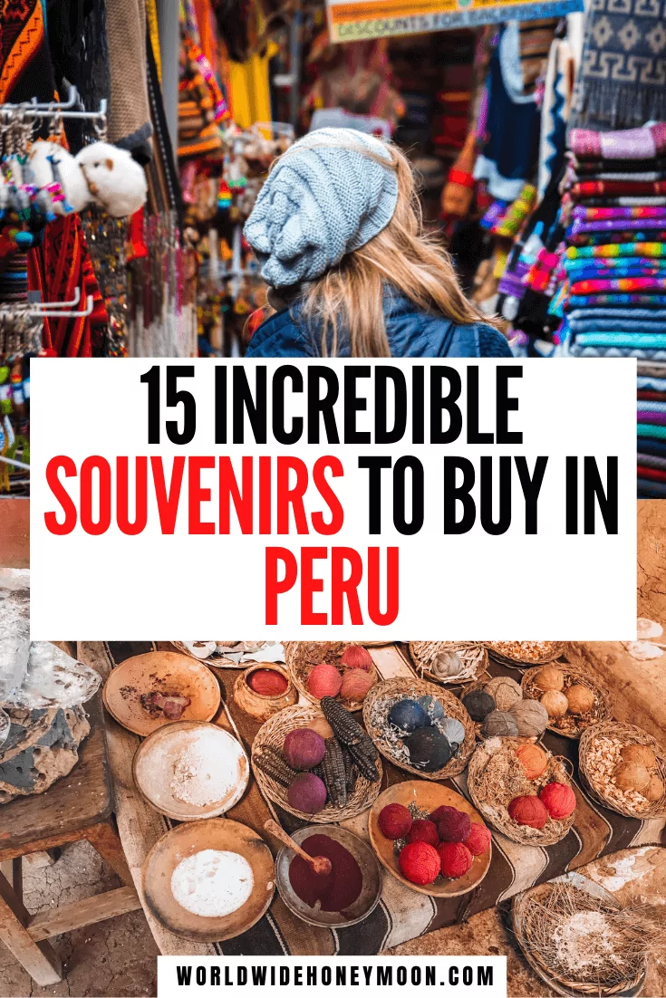 These are the most unique Peru souvenirs | Peru souvenirs shopping | Peru souvenirs handmade | Peru souvenirs llama | best souvenirs from Peru | Peruvian souvenirs | Peru alpaca products | Peru gifts | gifts from Peru | Peru travel guide | Cusco souvenirs | Lima souvenirs | Machu Picchu souvenirs | Peruvian souvenirs shopping | Peruvian souvenirs handmade #peru #perutravel #perusouvenirs #peruviansouvenirs