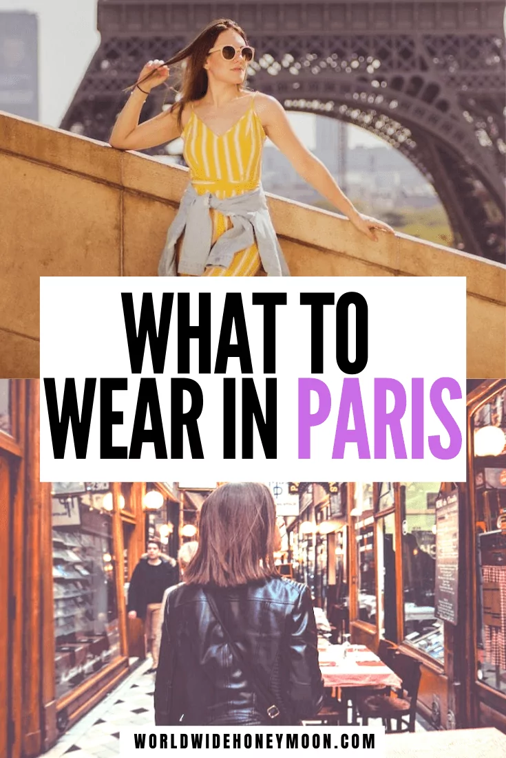 The ultimate guide on what to wear in Paris | Things You Need to Pack for Paris | Clothing options for Paris | What to Bring to Paris | Paris Packing List | Travel Guide to Paris | What to Wear in Paris in Spring | What to Wear in Paris in Summer | What to Wear in Paris in Fall | What to Wear in Paris in Winter | What to Wear in Paris Summer Outfits | Paris Outfit Ideas | Paris Fashion | Paris Packing List Summer | Packing for Paris #parispackinglist #whattowearinparis #parisfrance #europe