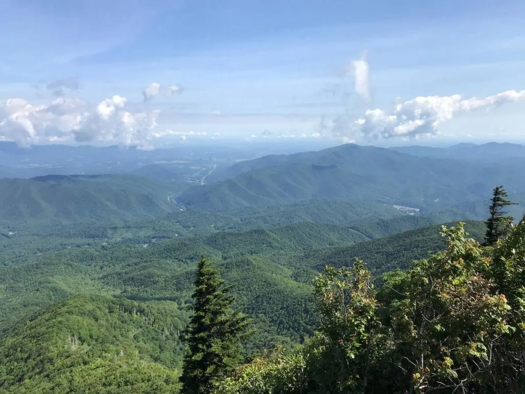 3 Day Great Smoky Mountains Itinerary - Views from Mount Cammerer