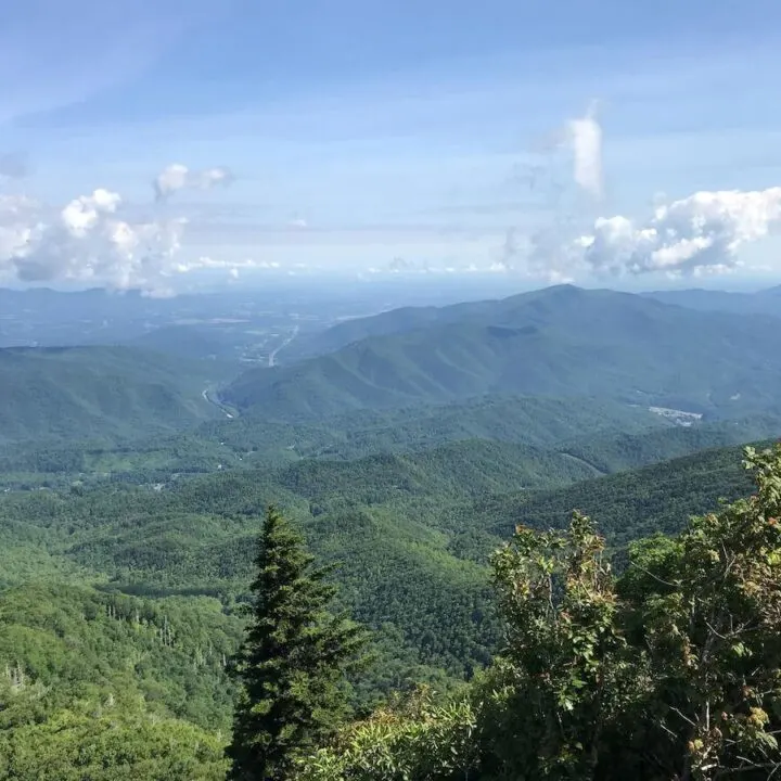 3 Day Great Smoky Mountains Itinerary - Views from Mount Cammerer