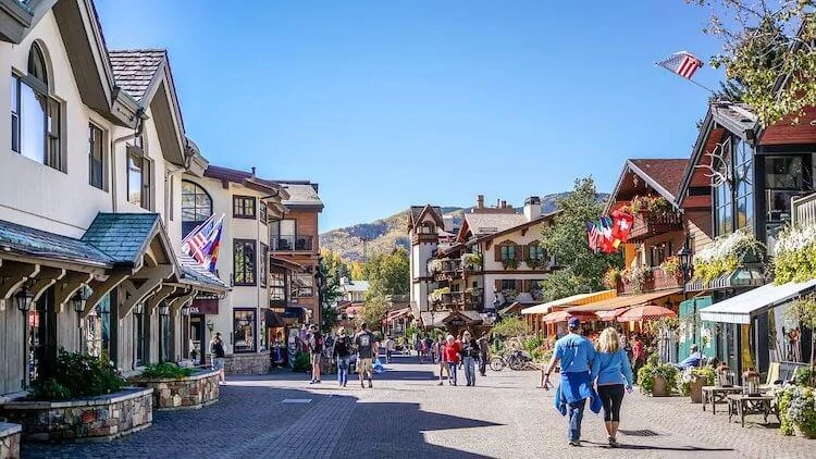 Vail Colorado - European Cities in America