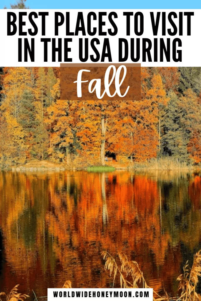 These are the best US fall destinations | US Fall Travel Destinations | Best Fall Destinations in the US | Best US Destinations in the Fall | Fall Honeymoon Destinations in the US | US Honeymoon Destinations in the Fall | Fall Getaways US States | Fall Getaways East Coast | Autumn Weekend Getaway | Fall Travel Destinations USA | Best Fall Road Trips | Fall Destinations USA | October Travel Destinations US