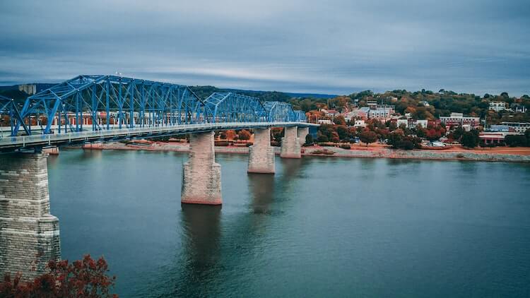 Chattanooga Bridge in Tennessee