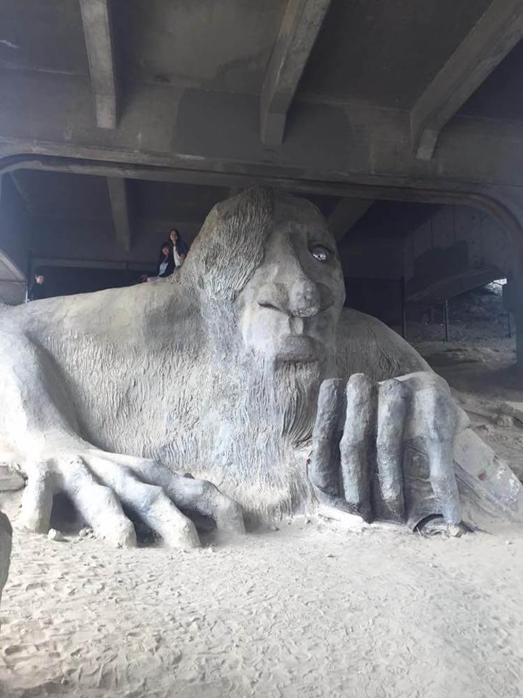 Fremont Troll in Seattle