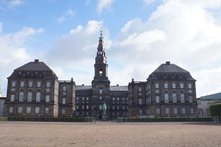 christiansborg Palace in Copenhagen