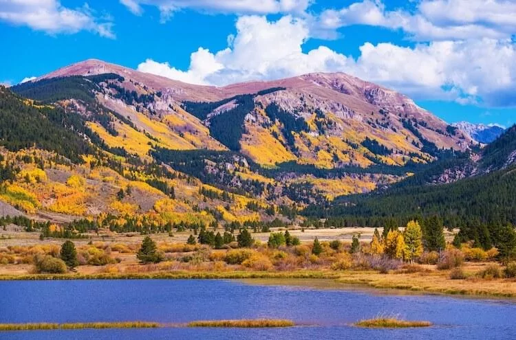 Vail, Colorado in the fall