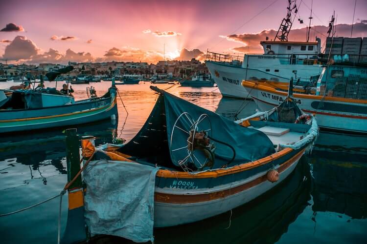 Fishing Village in Malta