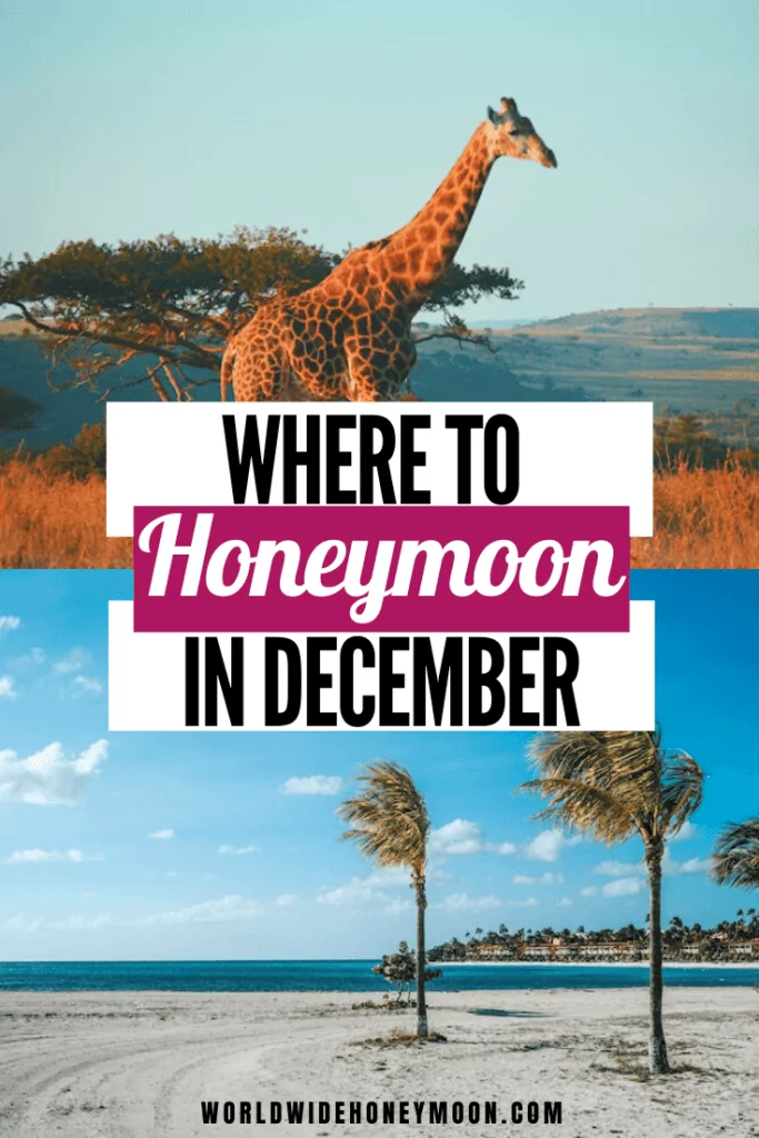 These are the best honeymoon in December destinations | Best December Honeymoon Destinations | Best Honeymoon Destinations in December | Where to Honeymoon in December | December Honeymoon Ideas | Winter Honeymoon Destinations | Winter Honeymoon Ideas | Winter Honeymoon USA | Where to Honeymoon in January | Europe Honeymoon Destinations | Honeymoon Destinations North America | Africa Honeymoon Destinations | Australia Honeymoon | New Zealand Honeymoon Ideas | Southeast Asia Honeymoon