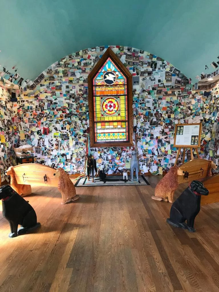 Inside Dog Chapel