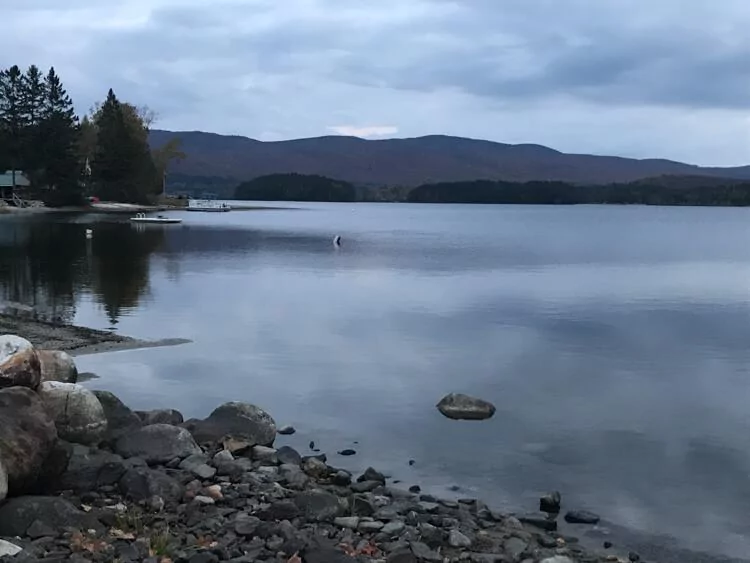 Island Pond in the Northeast Kingdom Vermont