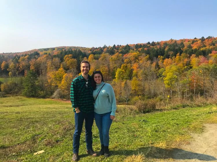 Kat and Chris at Sugarbush Farm