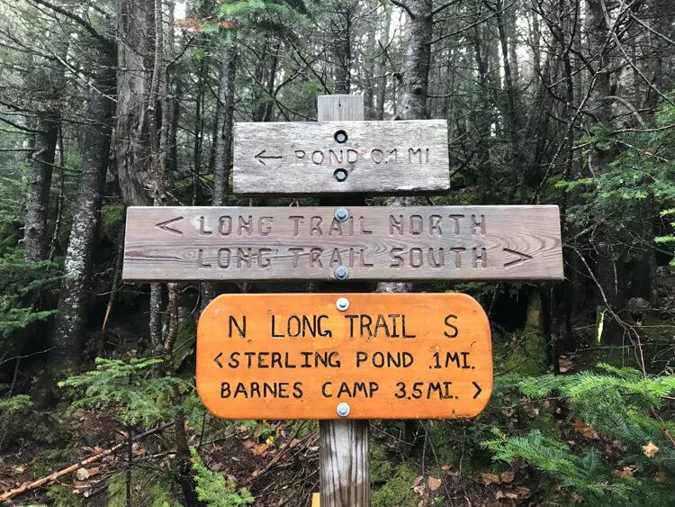 Long Trail Sign