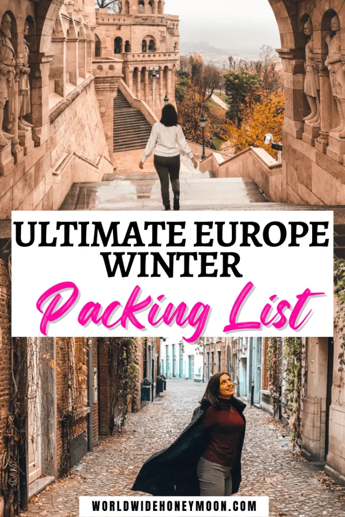Ultimate Europe Winter Packing List