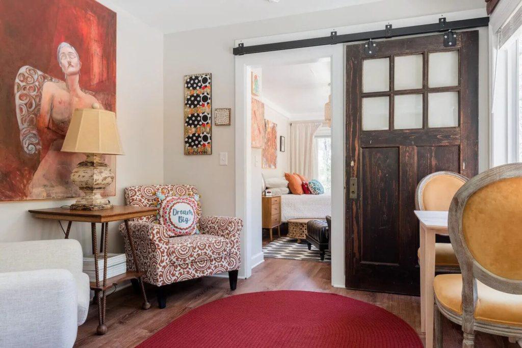 Art Filled Airbnb Asheville NC