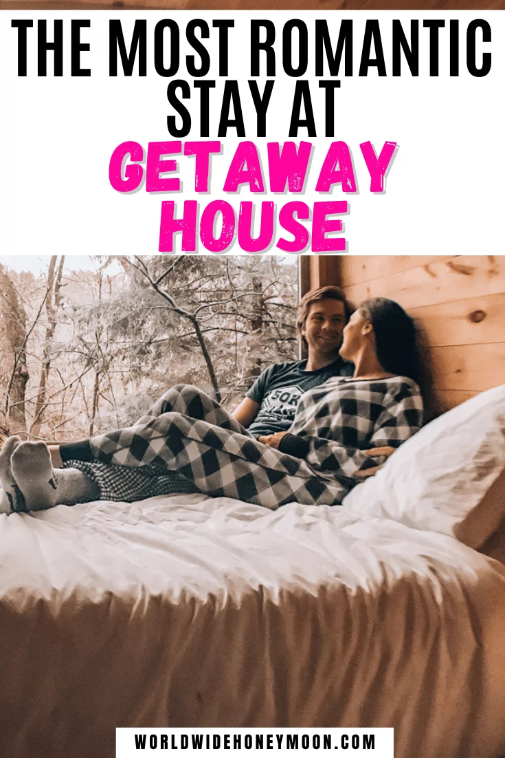 This is everything you need to know before staying at Getaway House | Getaway House Ohio | Ohio Cabin Getaways | Cabin Getaway Ideas | Cabin Getaway Romantic Ideas | Cabin Getaway Packing | Getaways for Couples Cheap | Getaway Cabins | US Destinations | Romantic Getaway Ideas