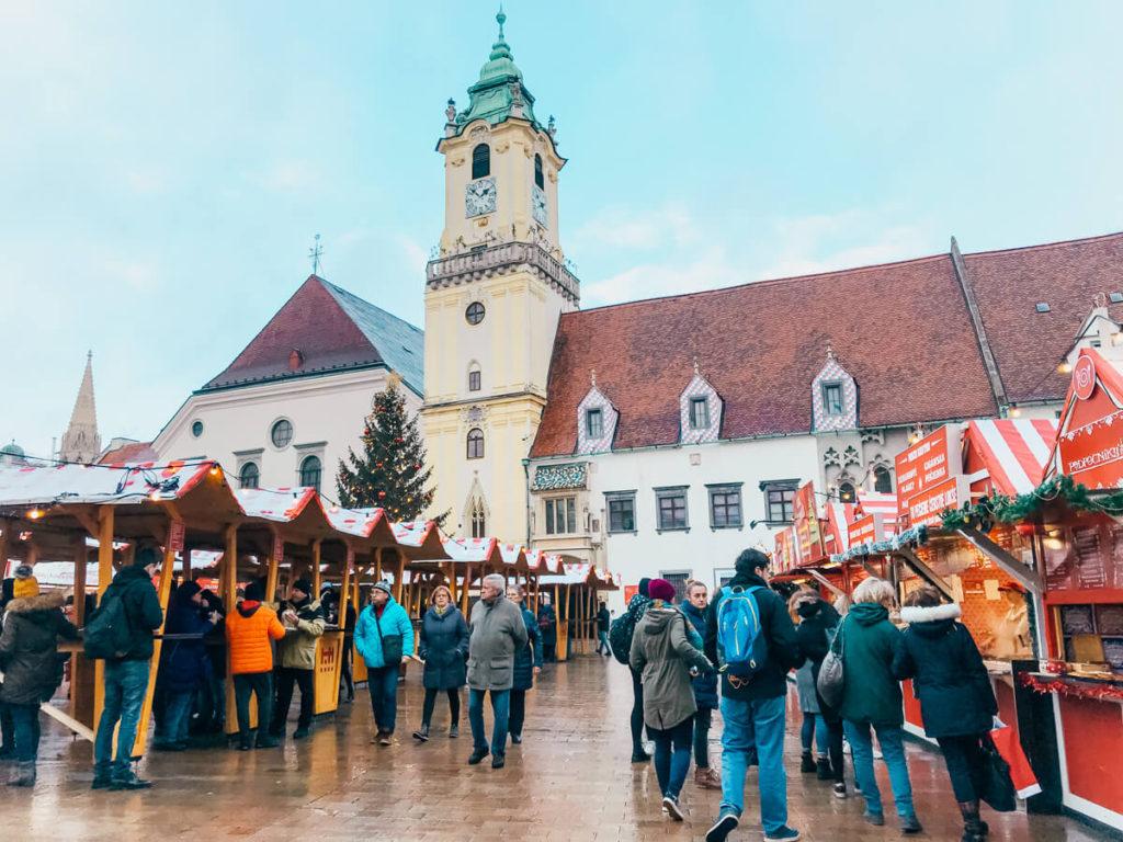 Main Square Bratislava Christmas Market Trip